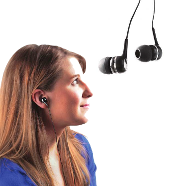 Stereo Earbuds- Hospital Grade for Patient Use (Disposable)