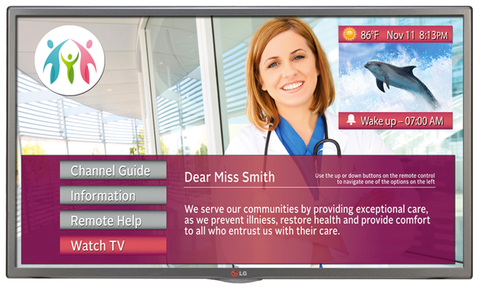 LG 28LT572MBUB 28" Commercial Hospital Grade LED HDTV