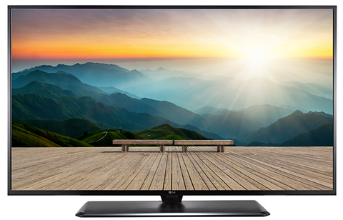 LG 49LT570H 49" Commercial Hotel Grade Pro:Centric Pro:Idiom BLAN LED HDTV w/ Anti-theft Stand