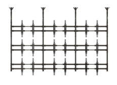 VWC47/ VWC60 Crimson Flexwall Video Wall Mount Display Matrix