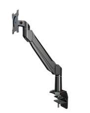 DSA11C Crimson Single Monitor Adjustable Arm with Edge Clamp Base