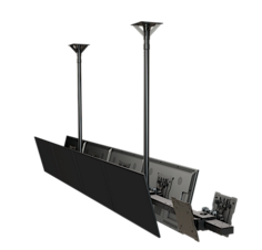 CMD2V Crimson Ceiling Mount Menu Board (Holds up to 10 TVs)