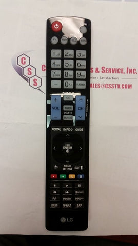 LG Remote Control for Pro:Idiom HDTVs TV/DVD Multi Input AKB73755450