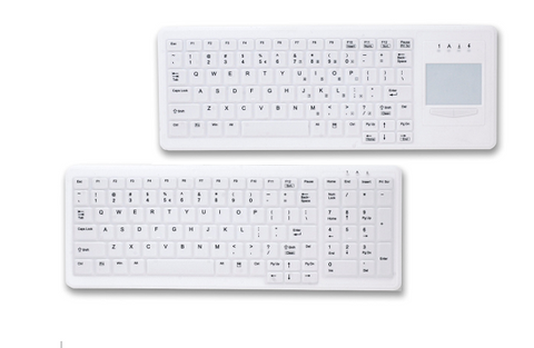 Crest HealthCare Silicone Sealed Infection Control Wired Keyboards